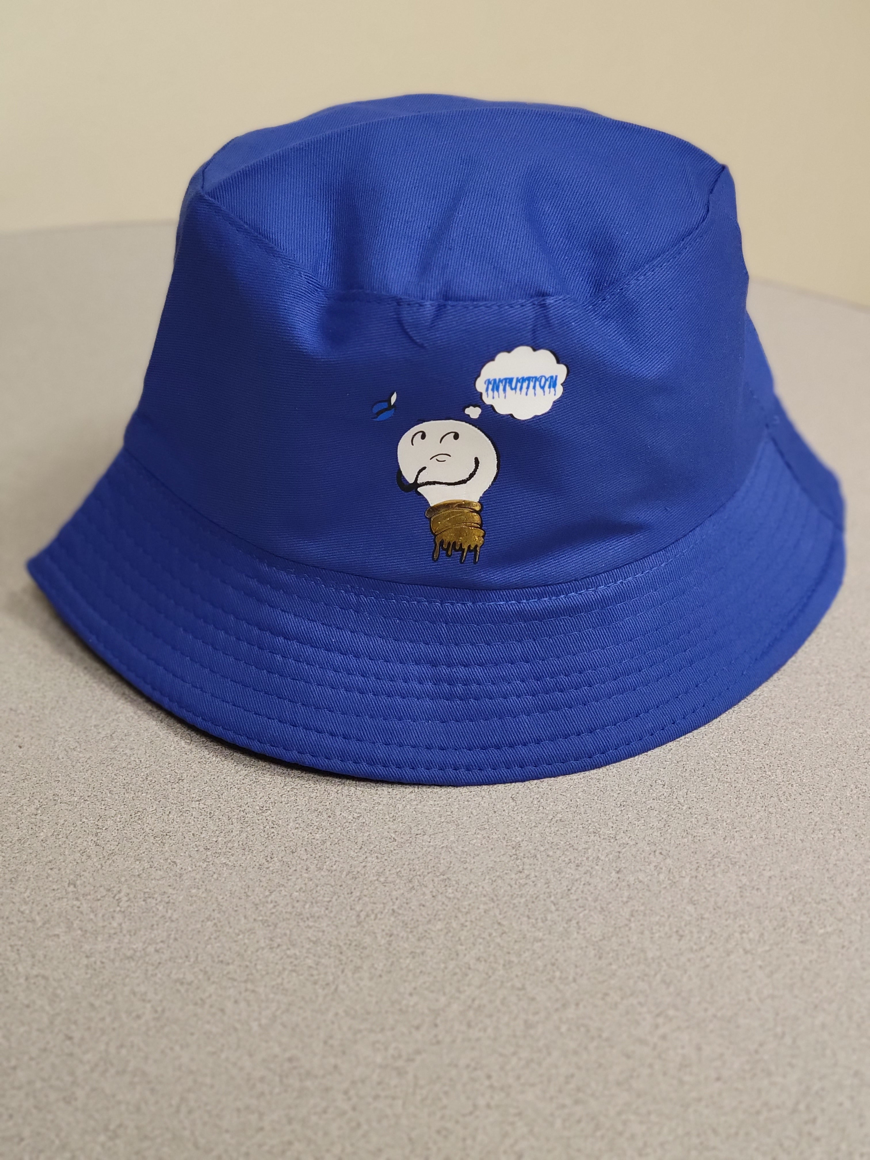 Royal blue Yafeelsme bucket hat