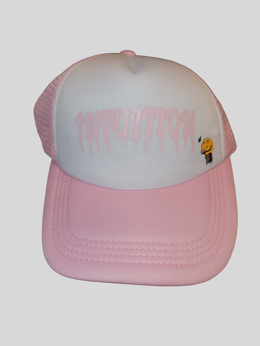 Pink Intuition  trucker hat