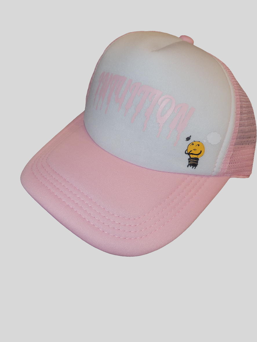 Pink Intuition  trucker hat