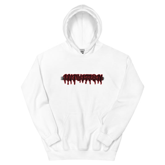 Intuition X-ray Drip Letter Unisex Hoodie